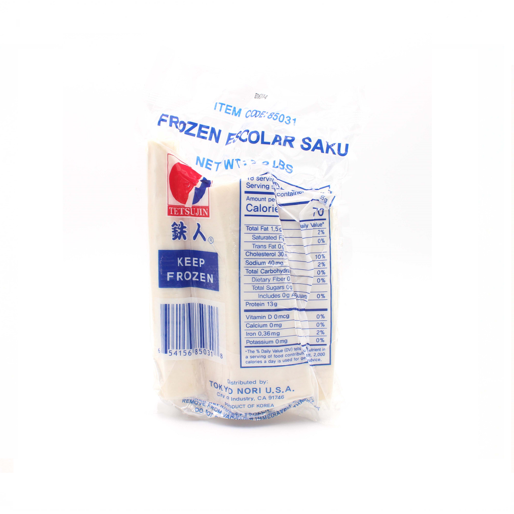 Tetsujin Frozen Escolar Saku 22lb/cs