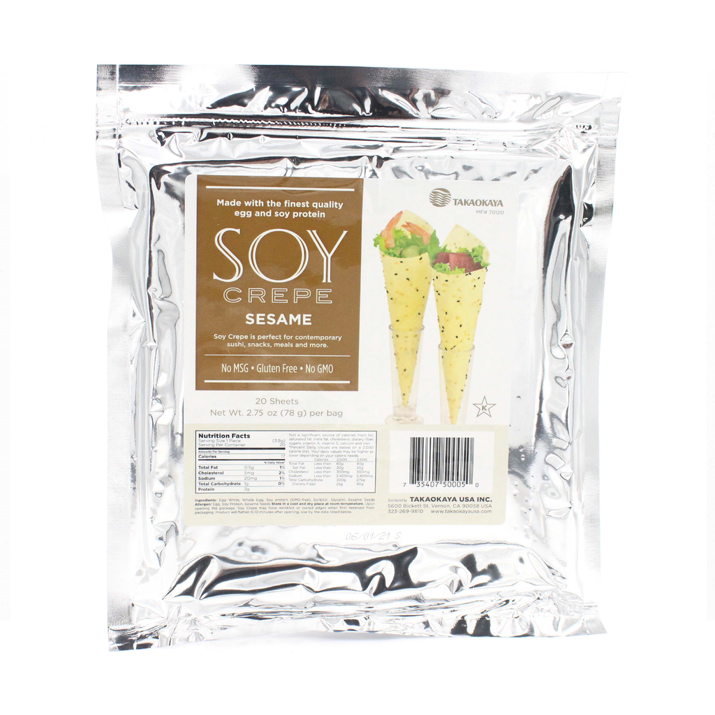 Soy Crepe Sesame