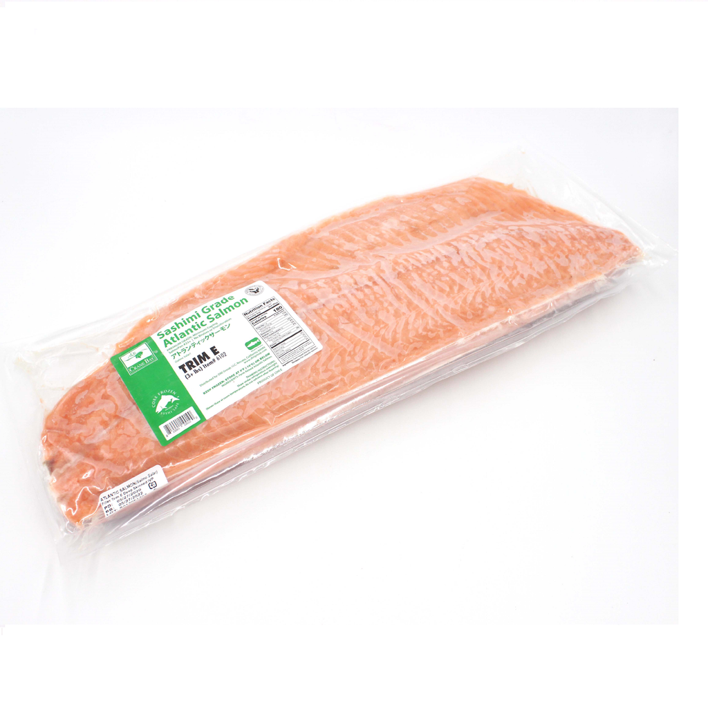 Sashimi Grade Atlantic Salmon Trim E